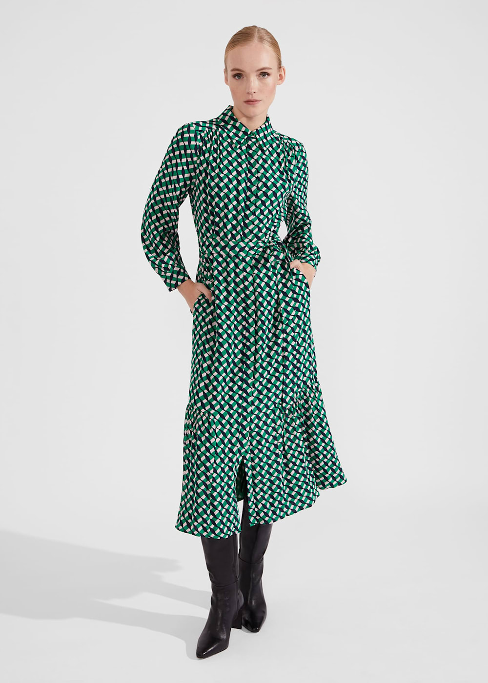 Emberly Shirt Dress Hobbs UK