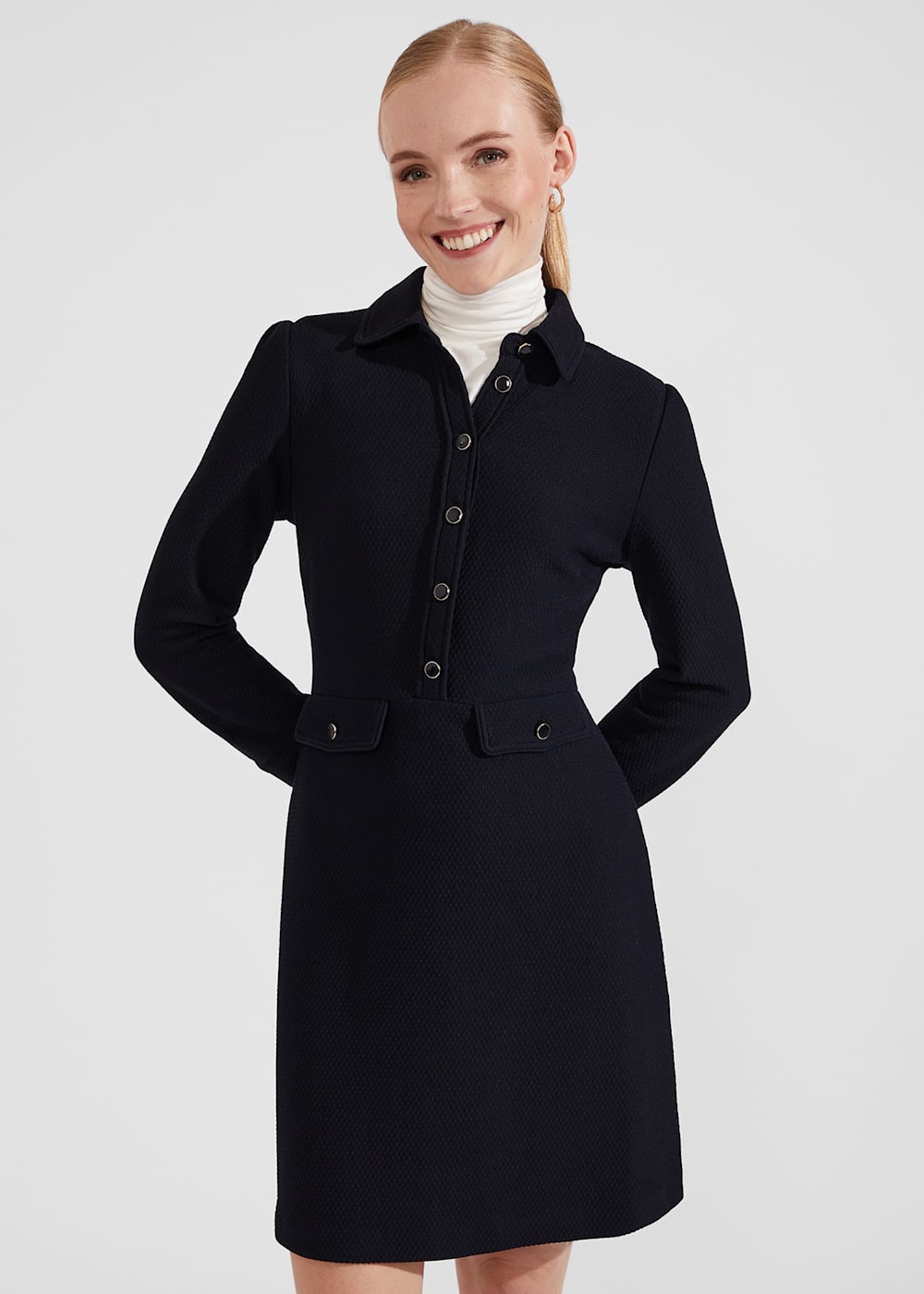Adelia Ponte Dress Hobbs UK