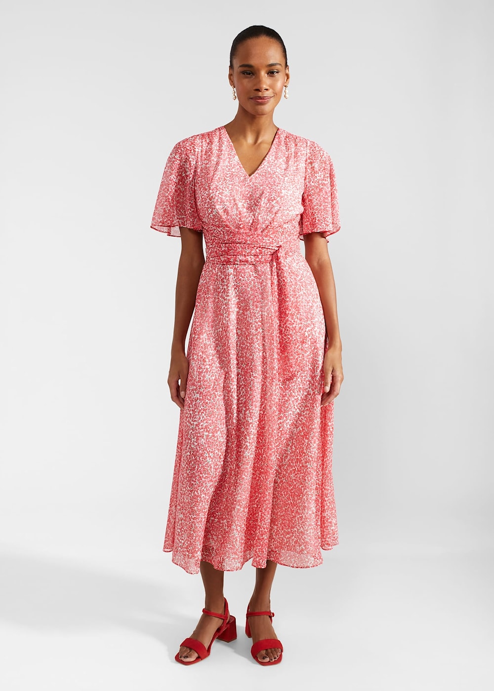 Petite Marie Wrap Dress Hobbs US