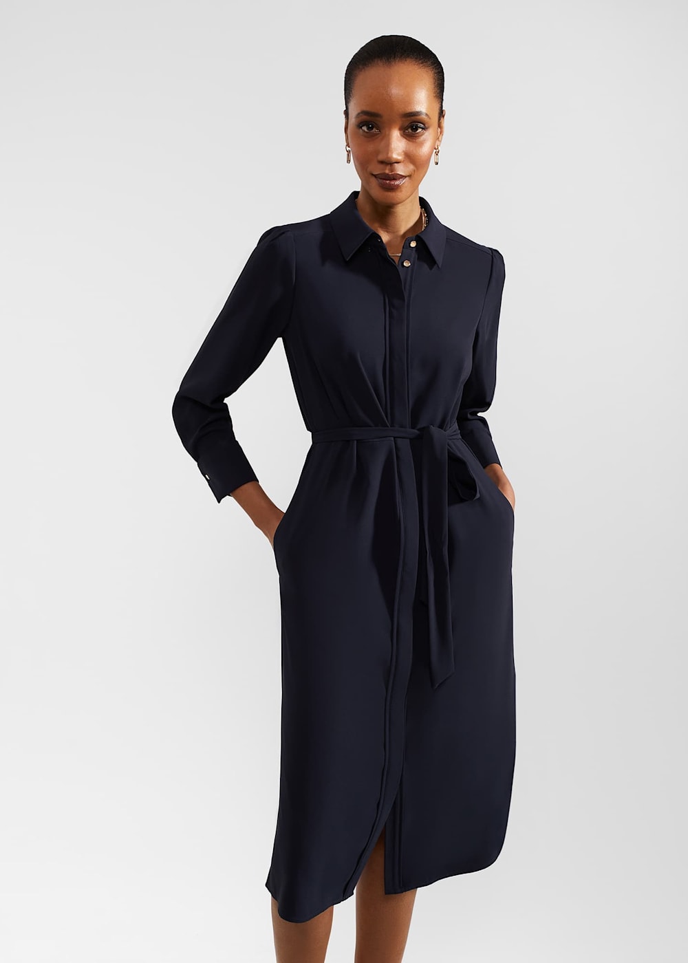 Hobbs kelly wrap dress clearance