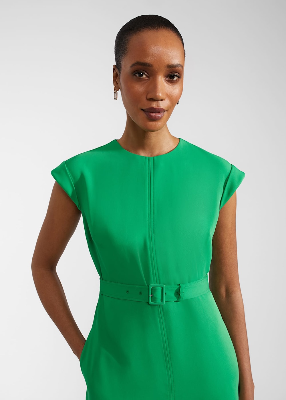 Meera Belted Dress Hobbs UK