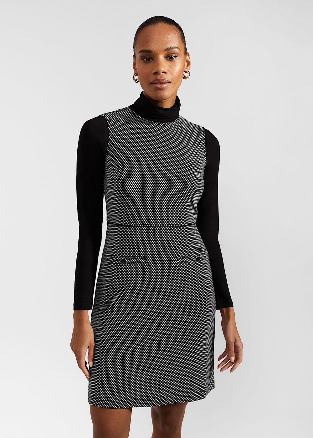 Violet Ponte Dress Hobbs UK