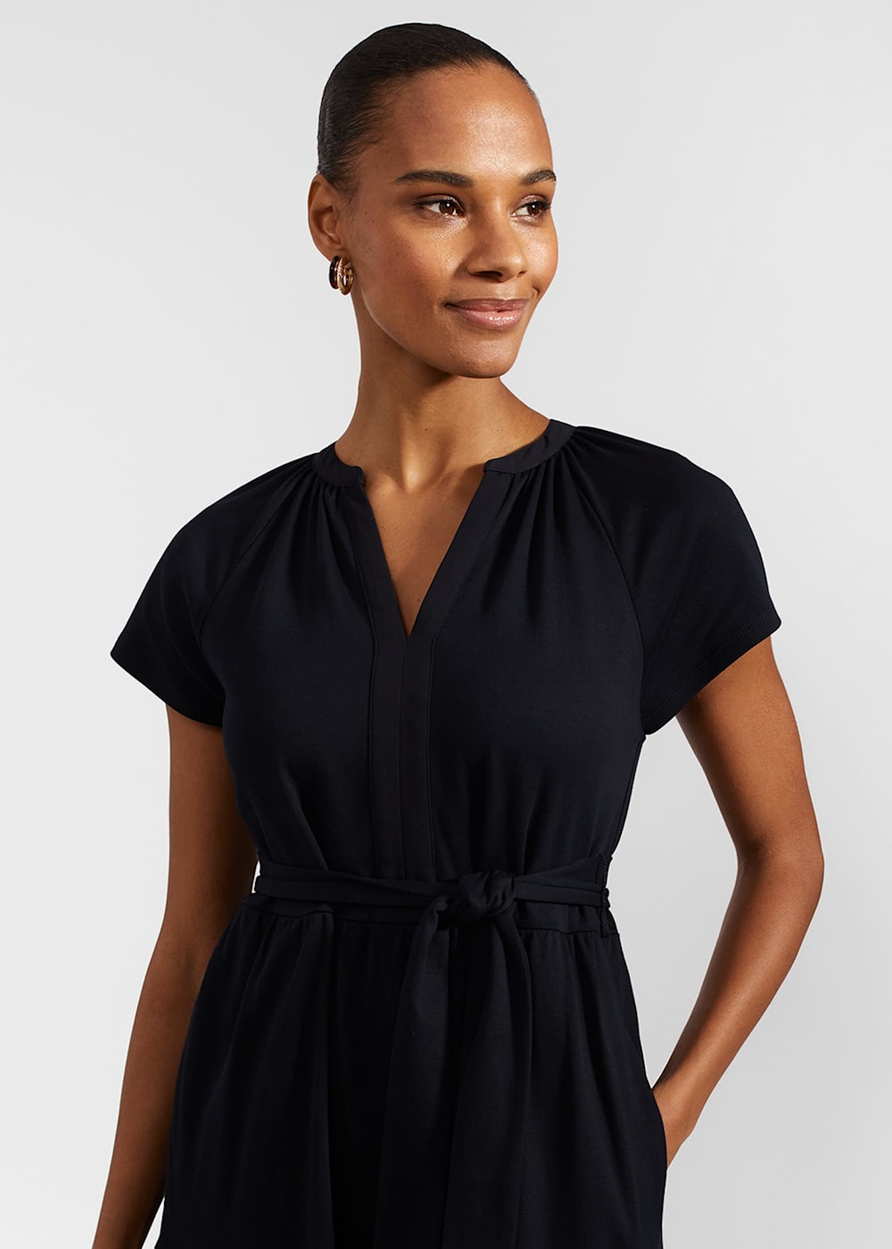 Valentina Jersey Dress | Hobbs US |
