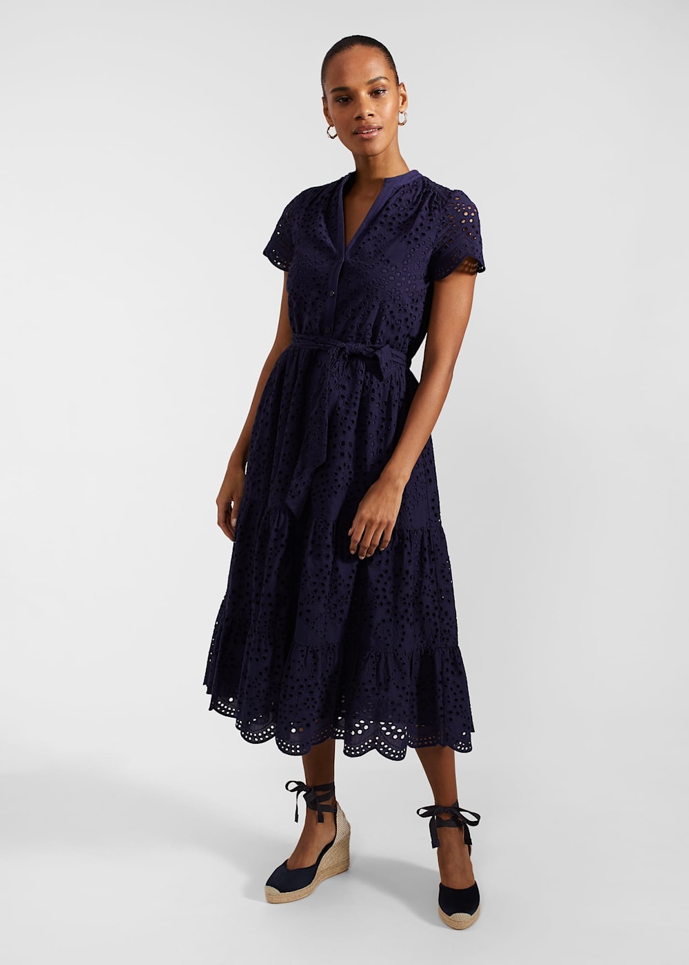 Navy dress hobbs shop