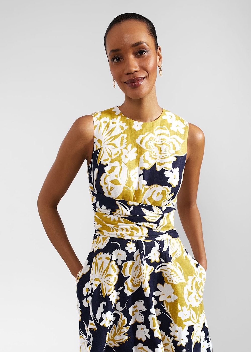 Twitchill Linen Dress Hobbs UK