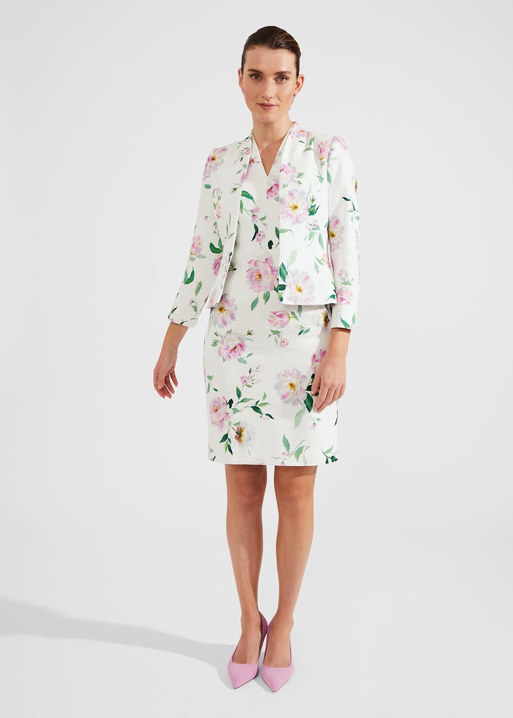 Suzanna Tweed Dress Hobbs US