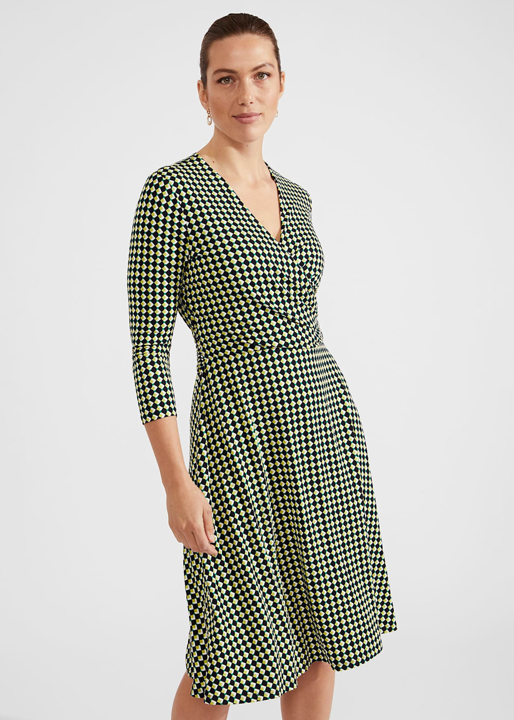 Wrap petite dresses on sale