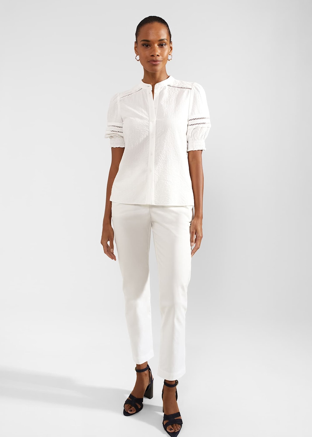 Chiara Broderie Blouse | Hobbs UK |