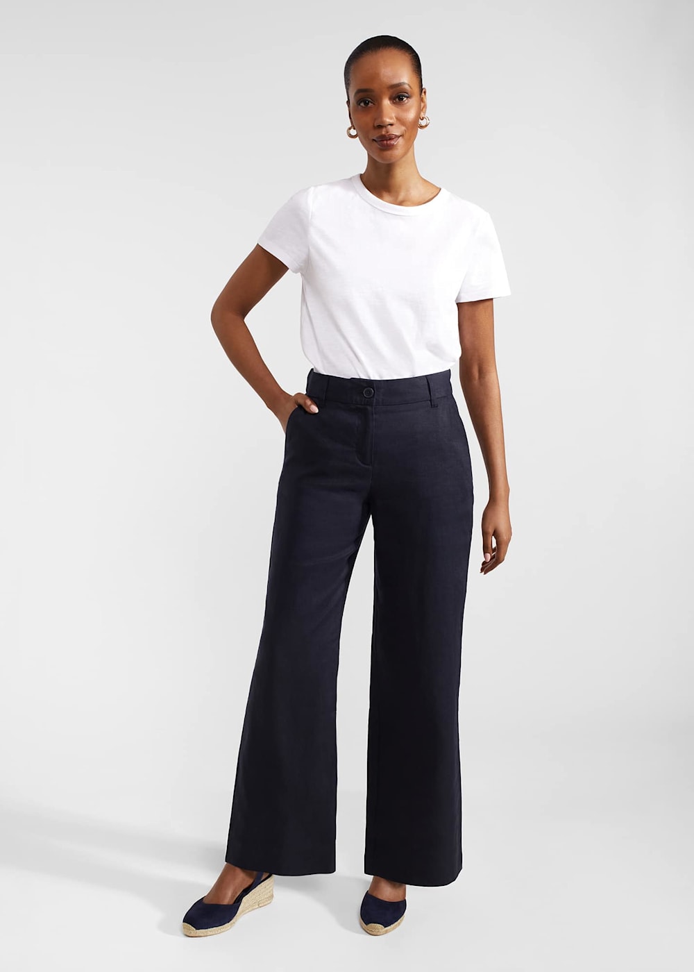 Petite palazzo trousers uk store