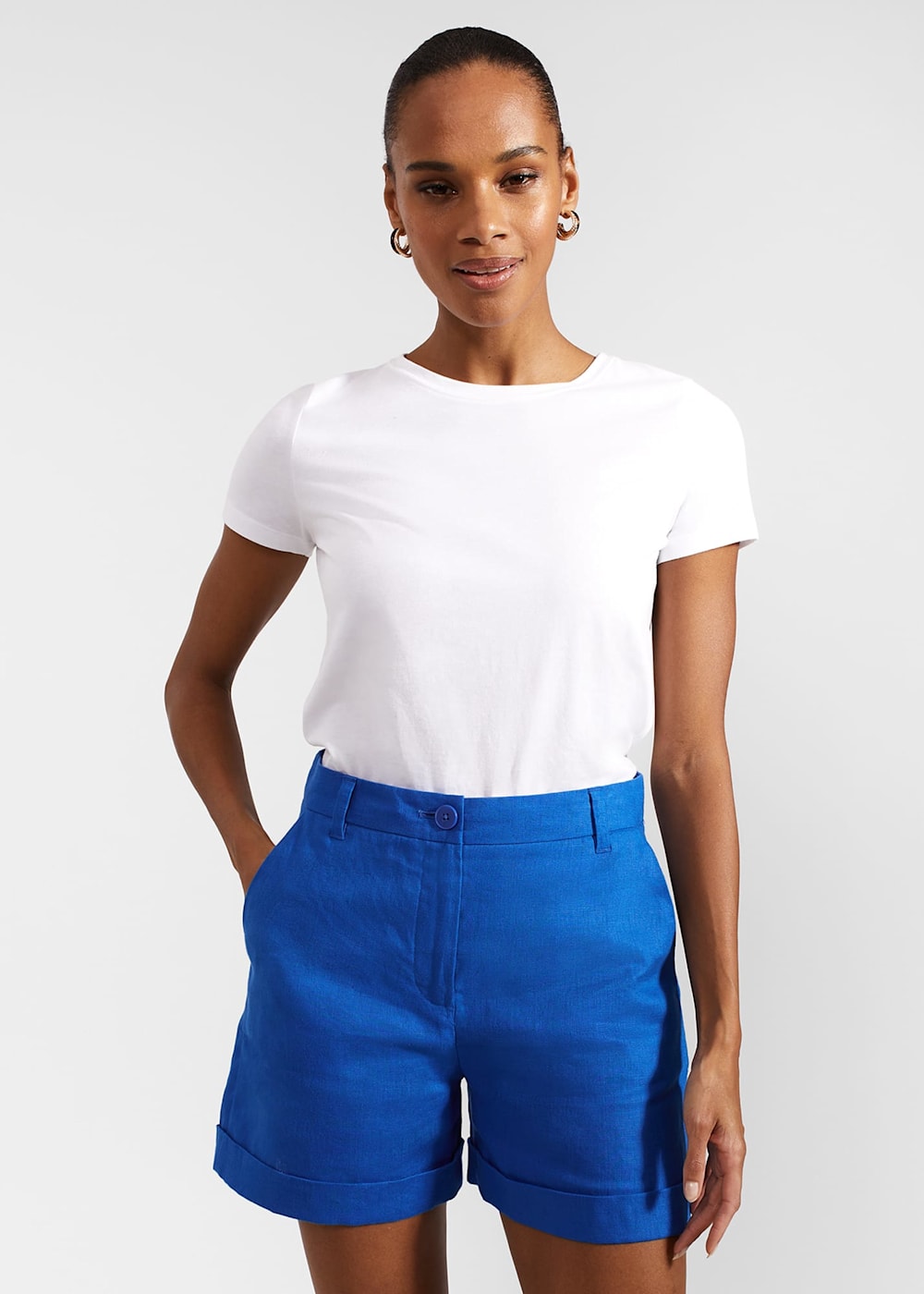 Linen shorts uk clearance
