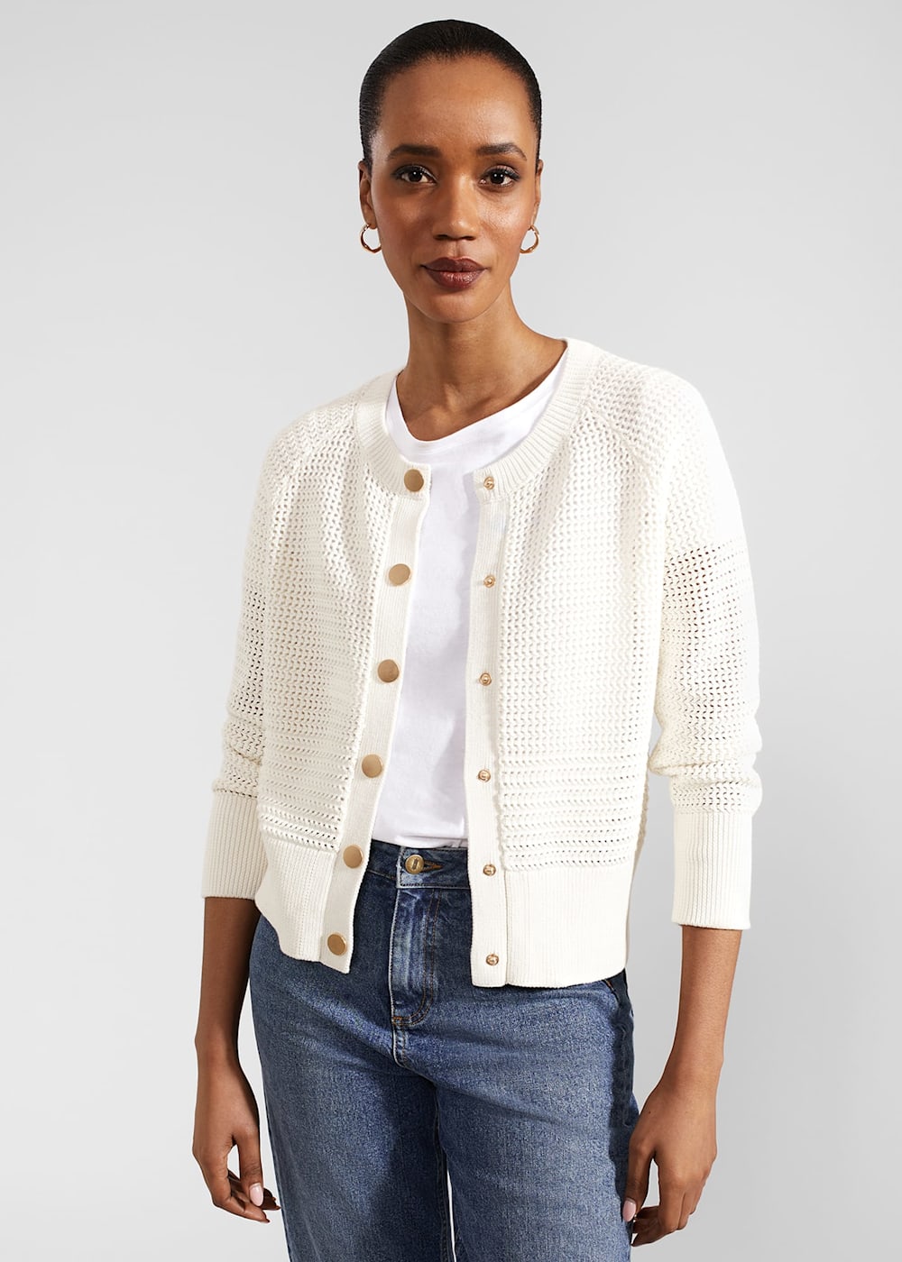 Florentina Cotton Cardigan | Hobbs US |
