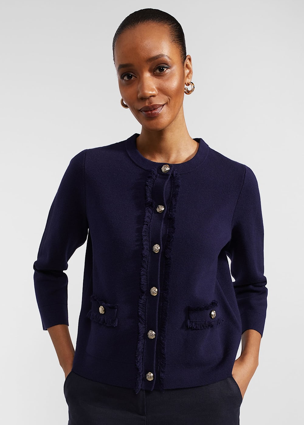 Cotton wool cardigan clearance