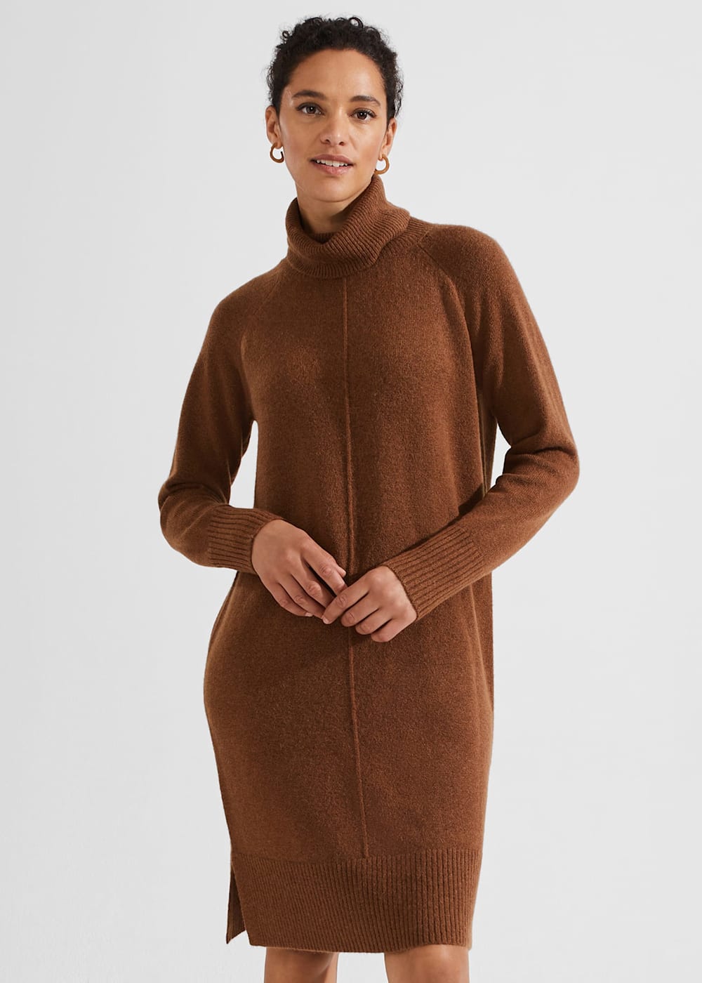 Hobbs Nessa Knitted Dress With Alpaca Hobbs Nessa Knitted Dress With Alpaca