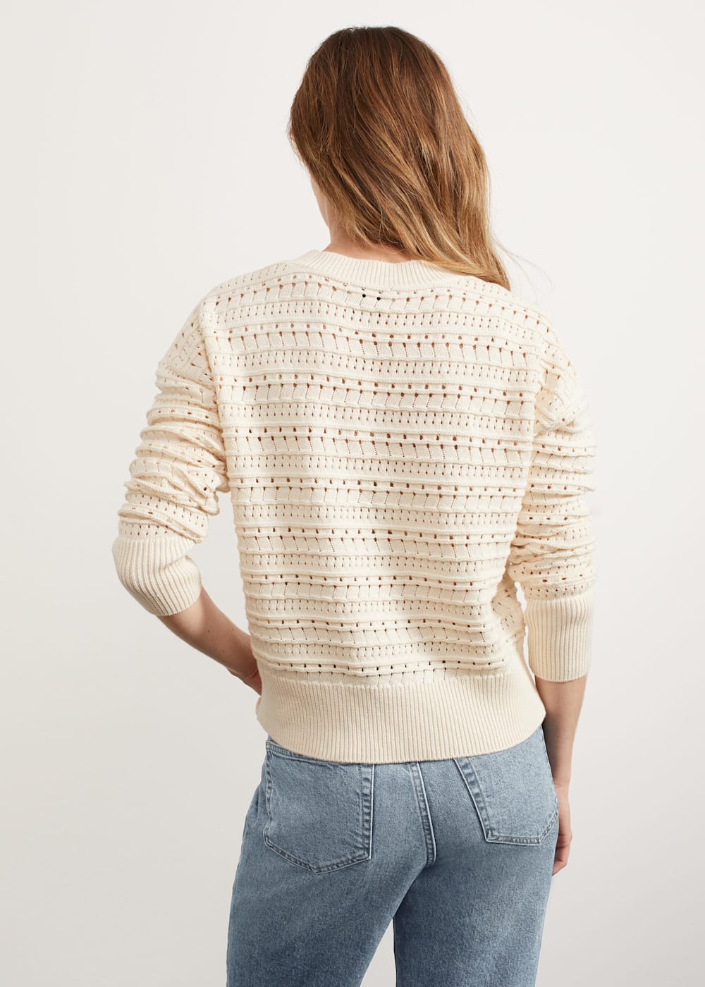 Colemere Cotton Jumper | Hobbs UK |