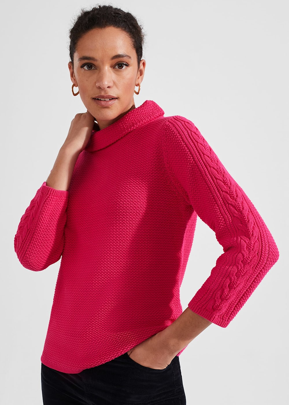 Camilla Cotton Jumper Hobbs UK