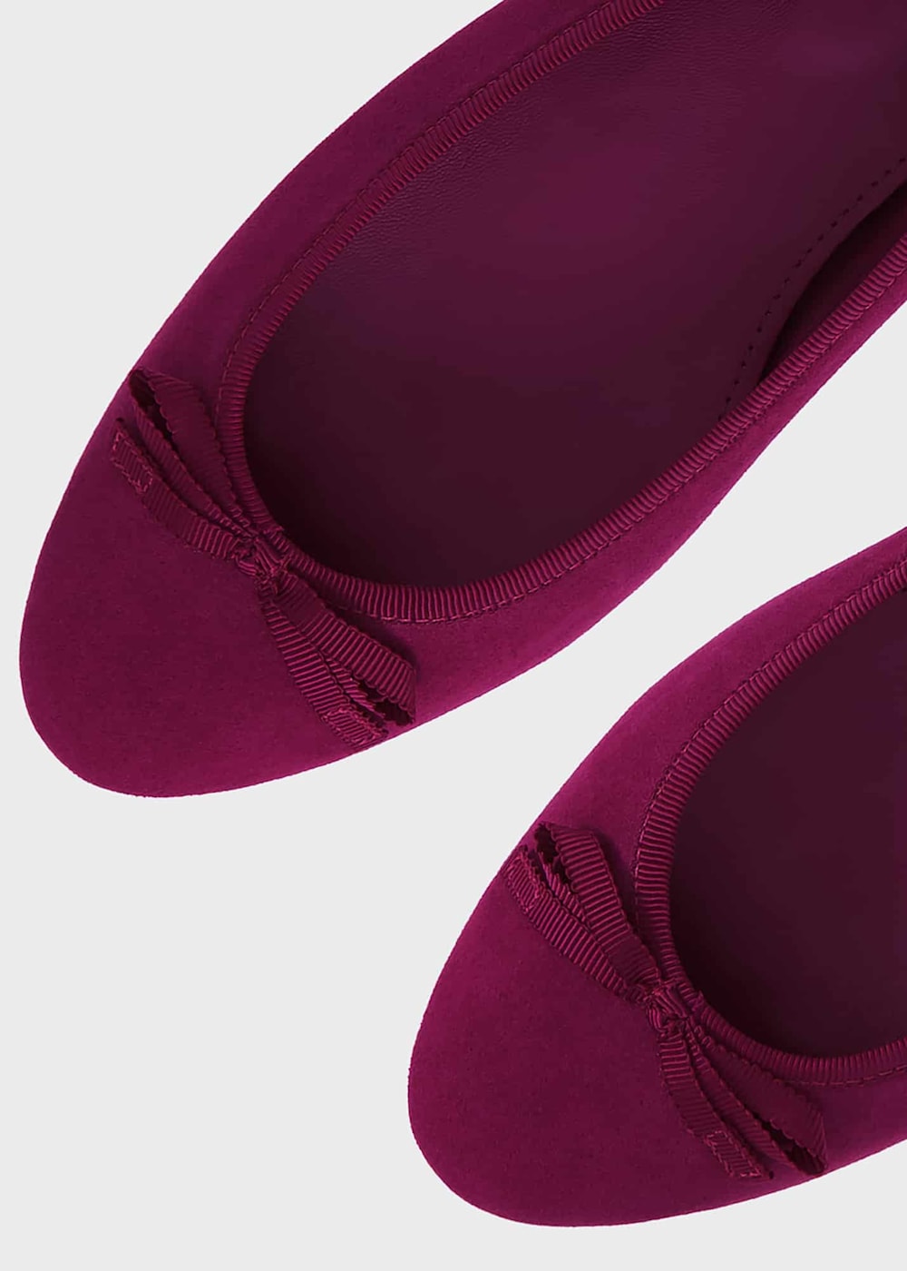 Hobbs Lisa Ballet Flats Bramble Purple Size 38