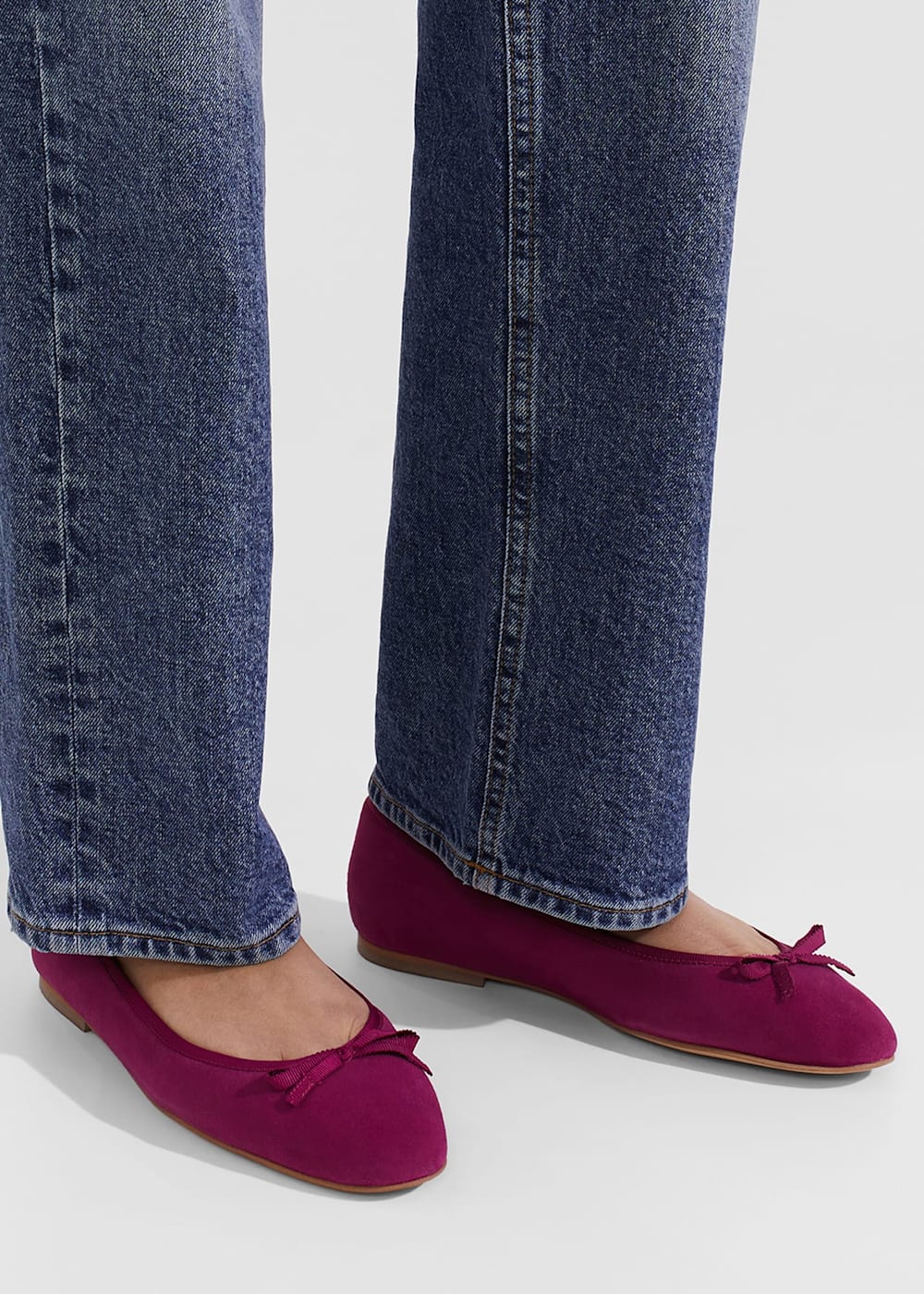 Clarks flats purple new arrivals