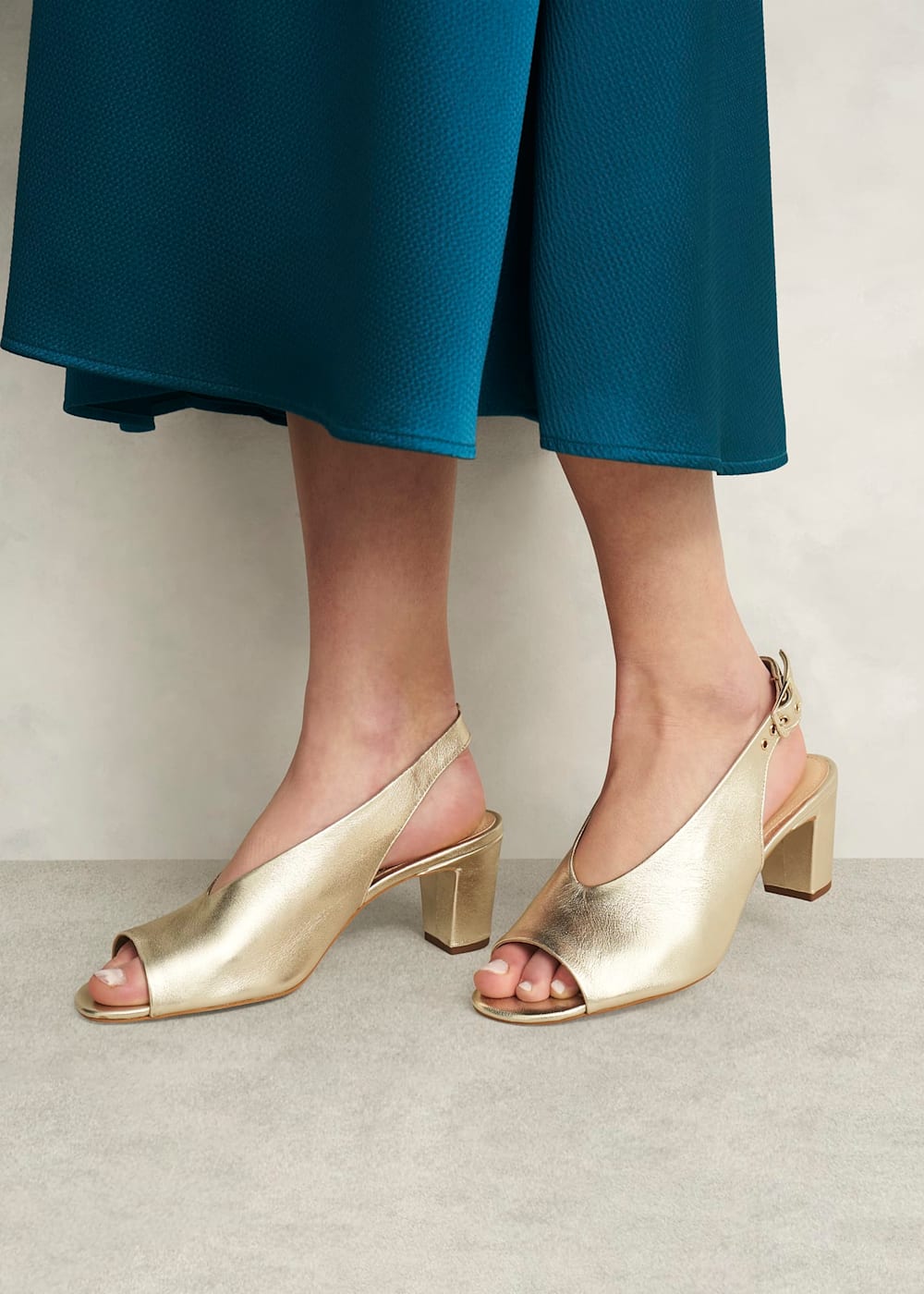 Hobbs gold sandals best sale