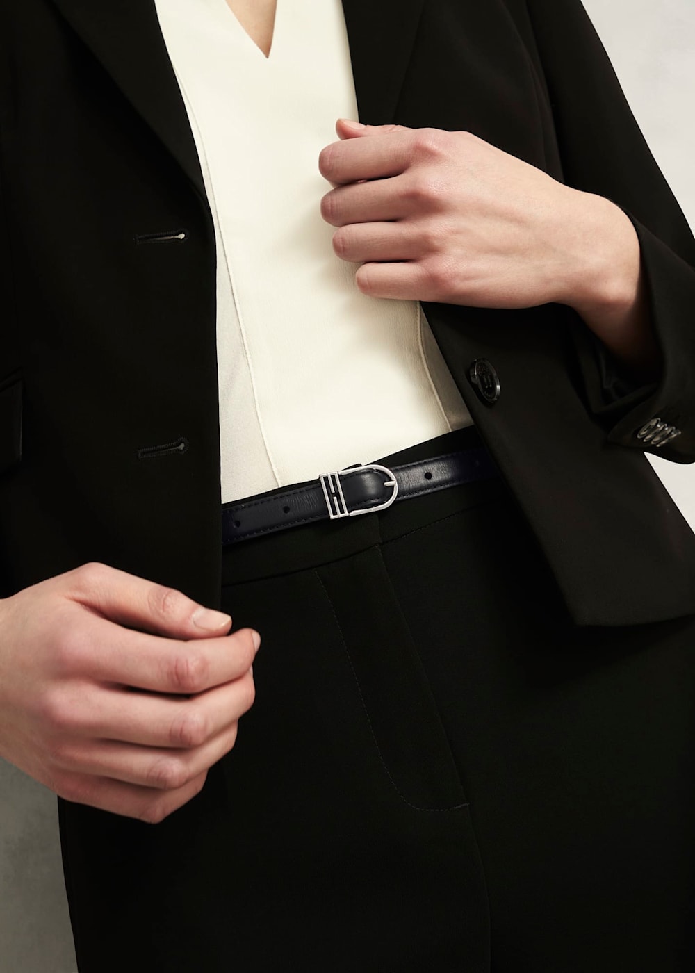 Carmina Leather Hip Belt | Hobbs US |