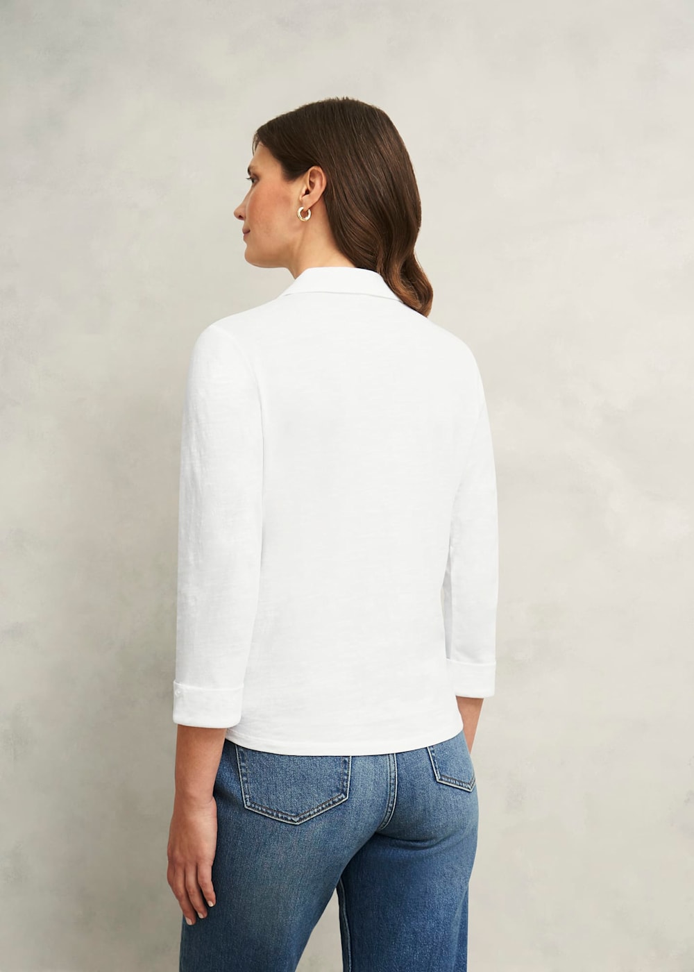 Hobbs Zariah Cotton Slub Shirt Hobbs Zariah Cotton Slub Shirt