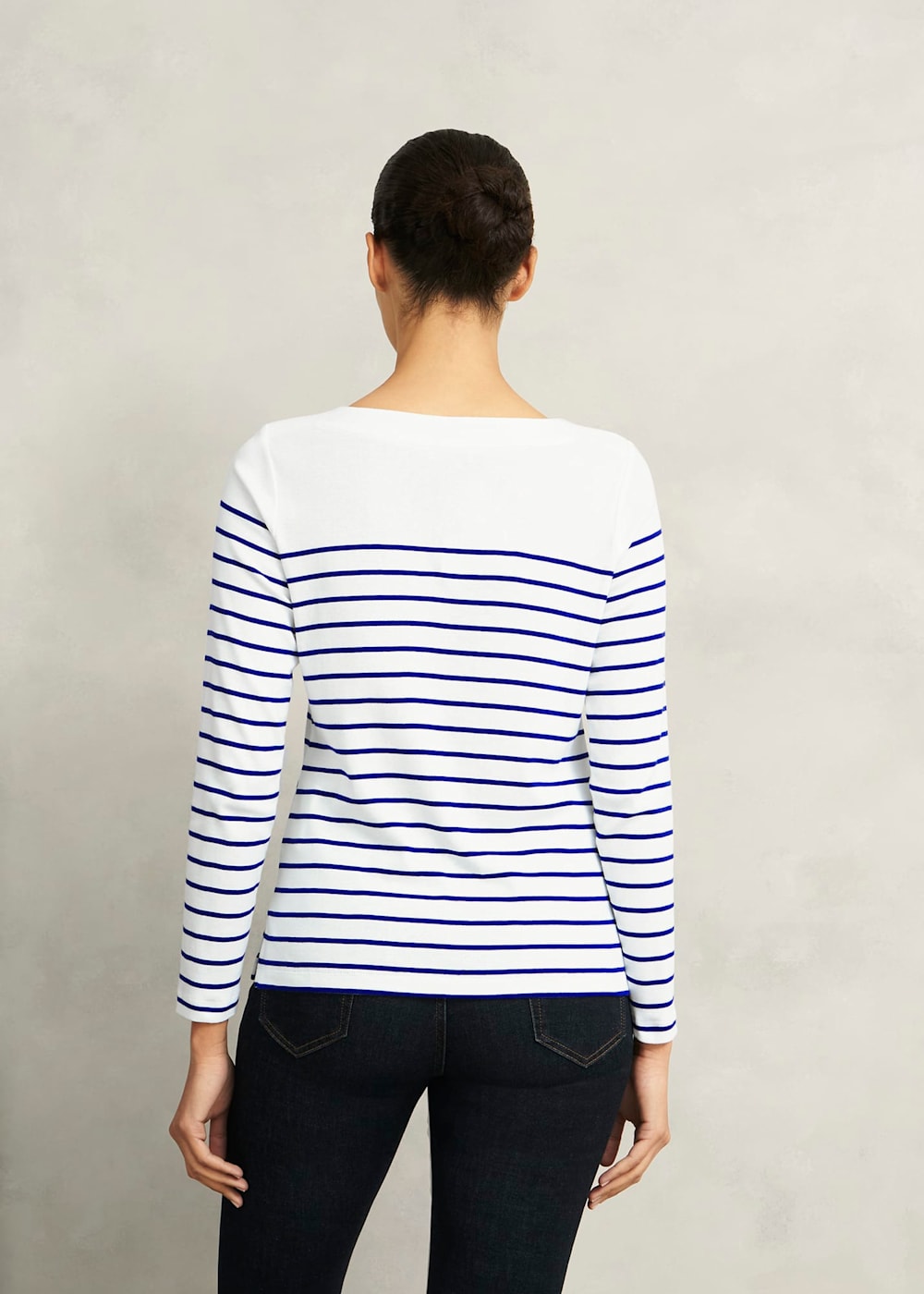 Hobbs Constance Cotton Striped Top Hobbs Constance Cotton Striped Top