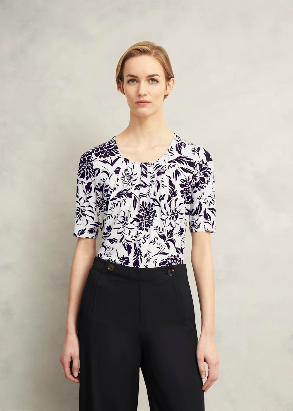 Hobbs Jacqueline Print Top