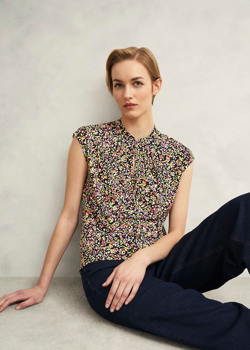Hobbs Maeve Printed Top