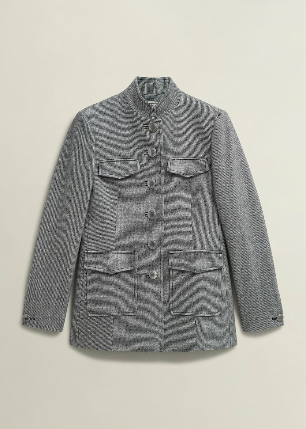 Hetty Wool Blend Coat | Hobbs US |