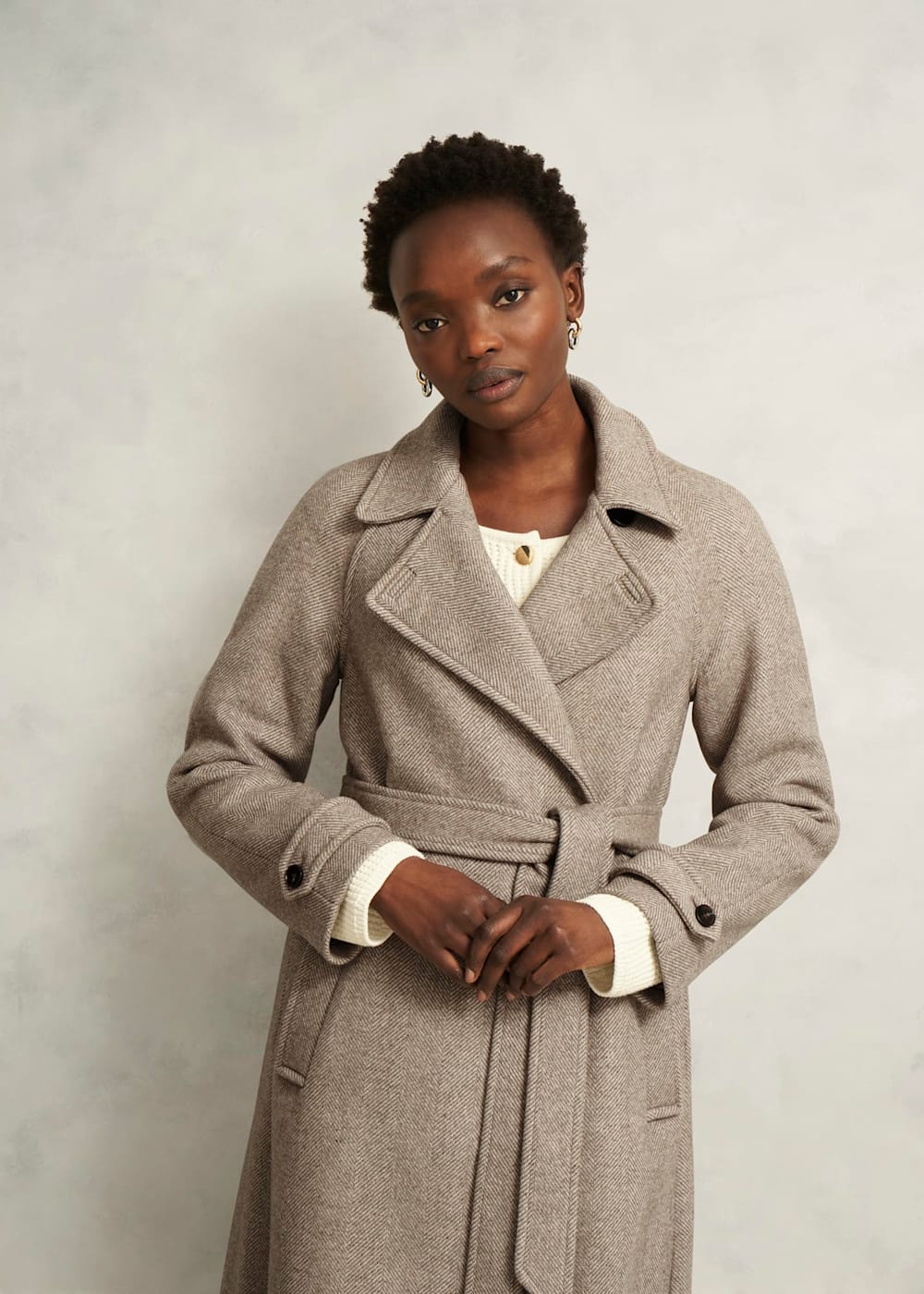 一番の Coat Blend Wool Manon | | US Hobbs ジャケット・アウター
