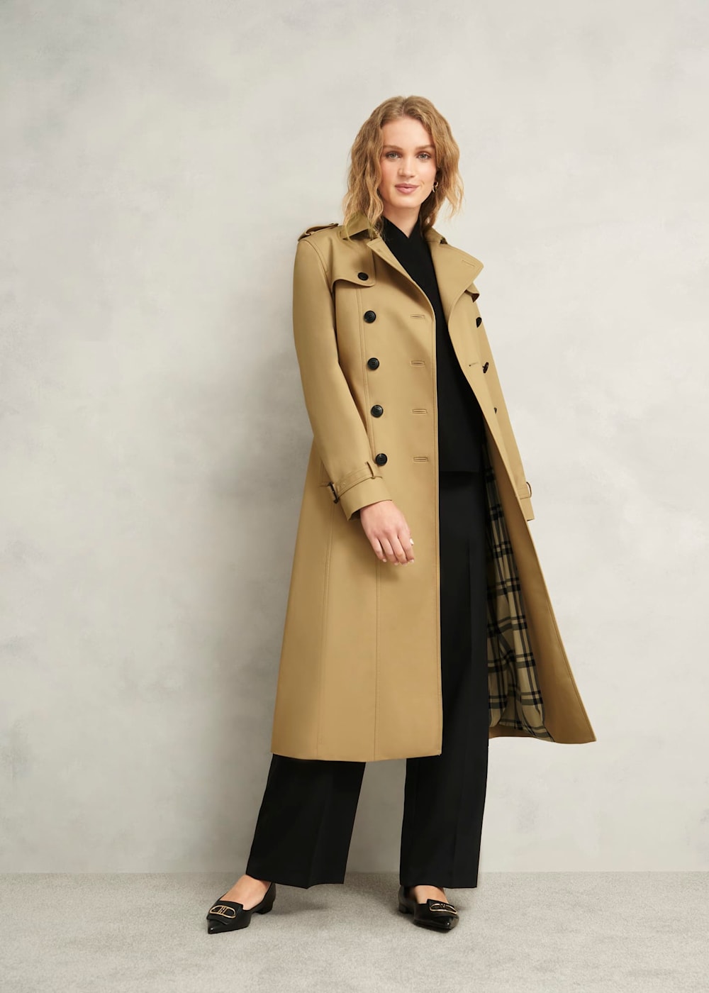 Hobbs Skylar Trench Coat Tan Hobbs Skylar Trench Coat Tan