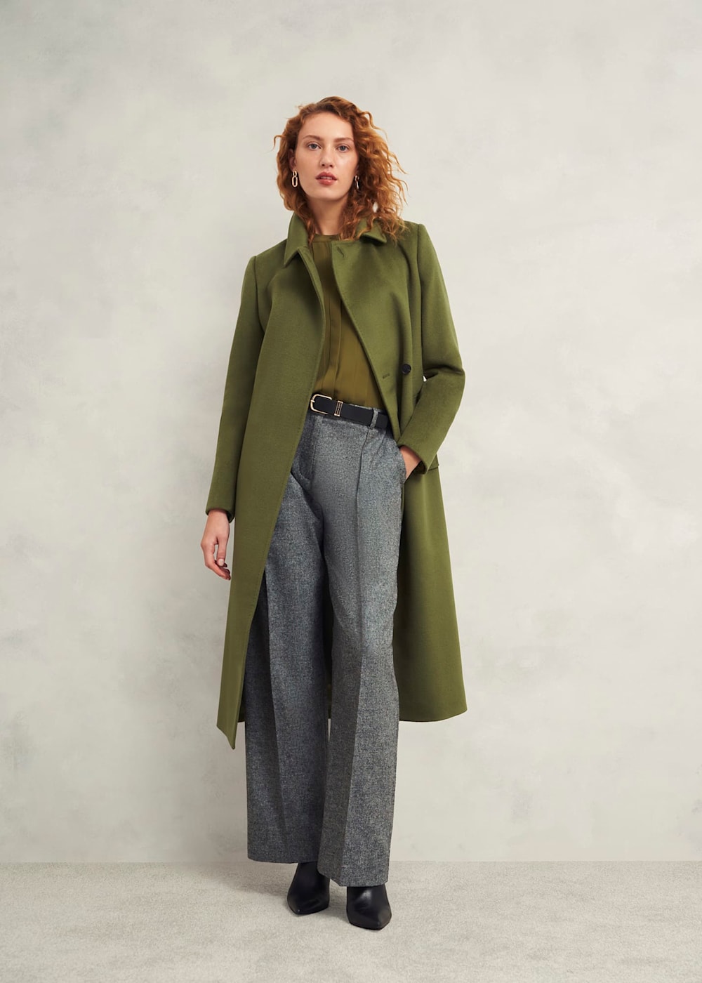 Livia Wool Coat | Hobbs US |