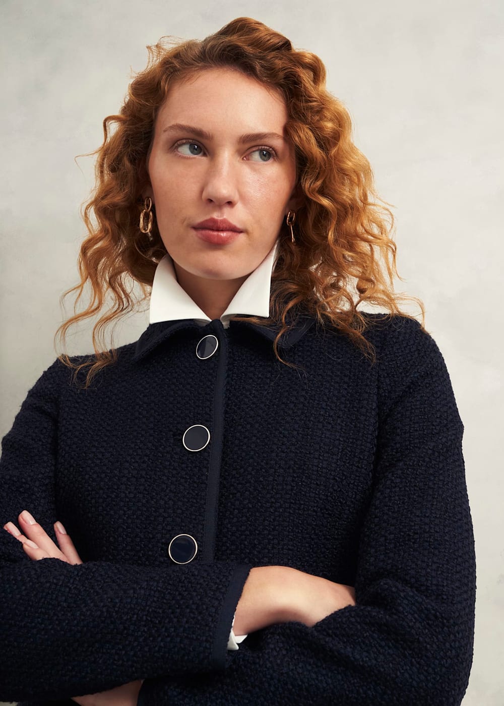 Elaine Tweed Coat | Hobbs US | Elaine Tweed Coat | Hobbs US |