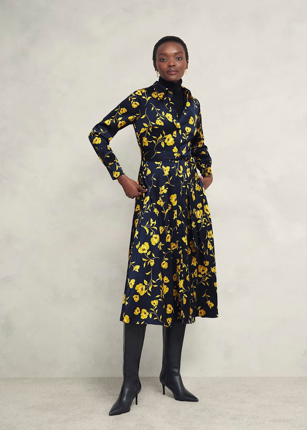 Yellow hobbs dress deals