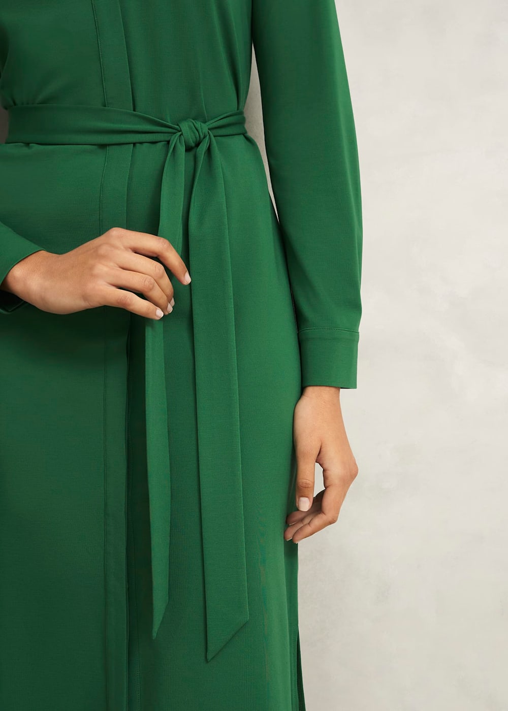 Ponte wrap dress best sale