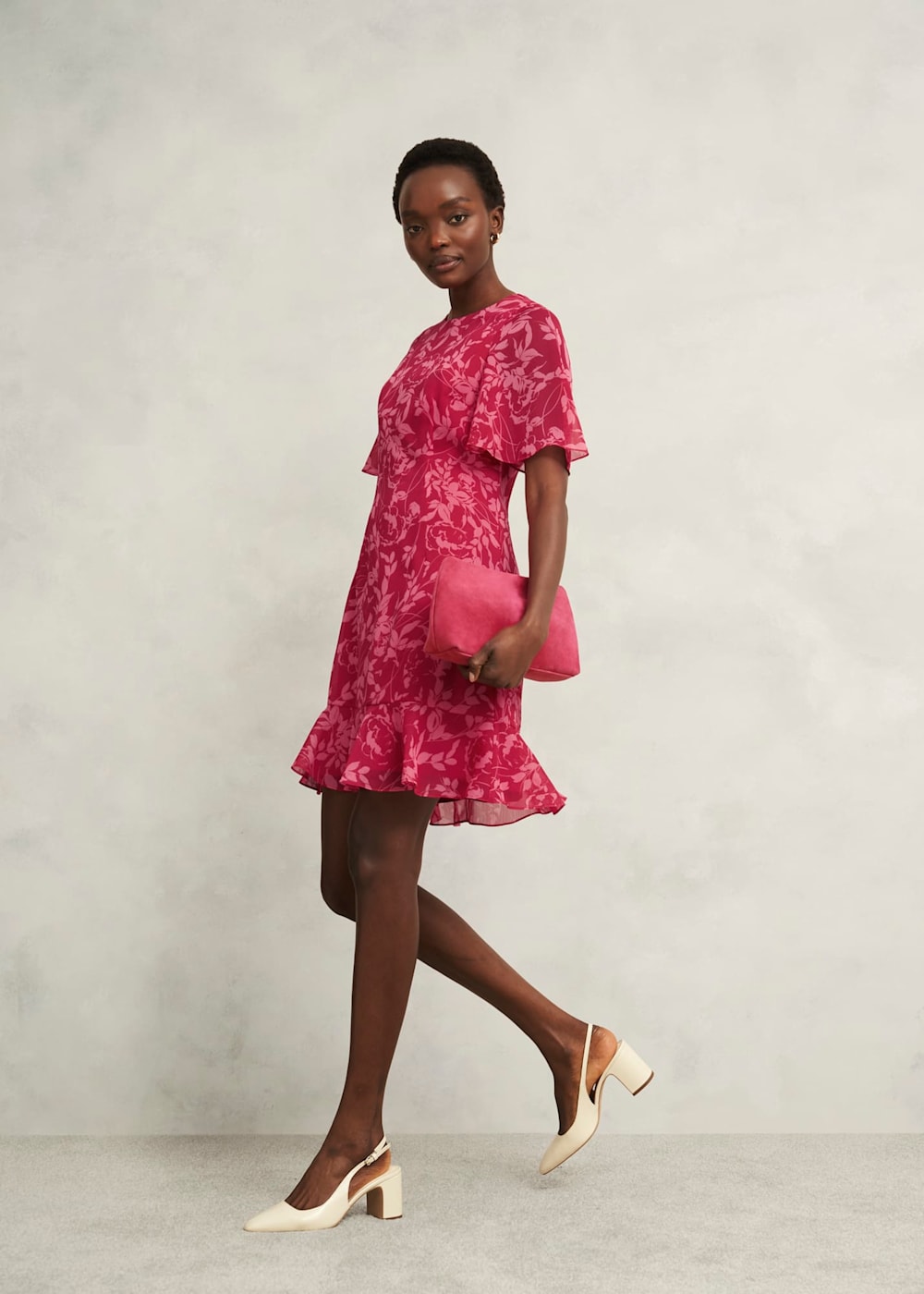 Hobbs Iona Textured Dress
