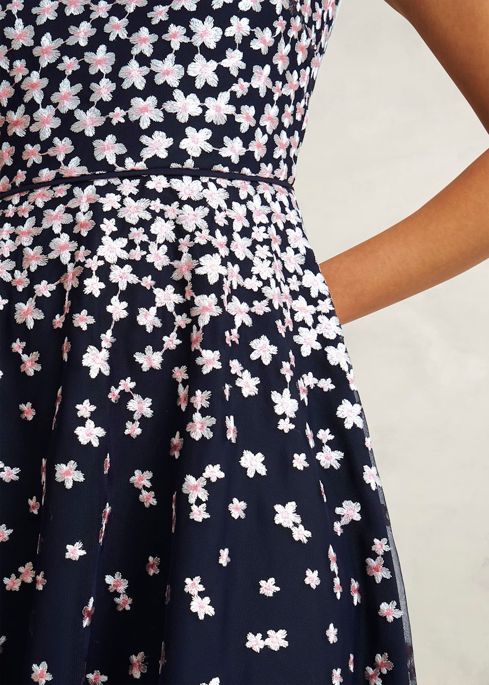 Betty Embroidered Dress | Hobbs US |