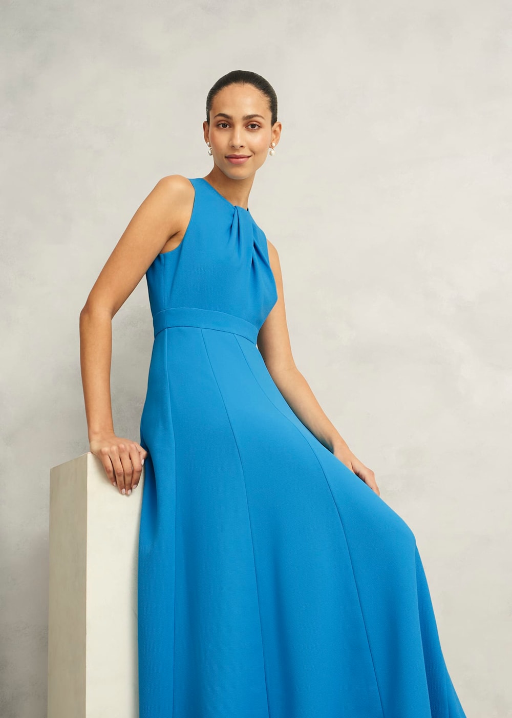 Jessa Twist Detail Dress | Hobbs US |