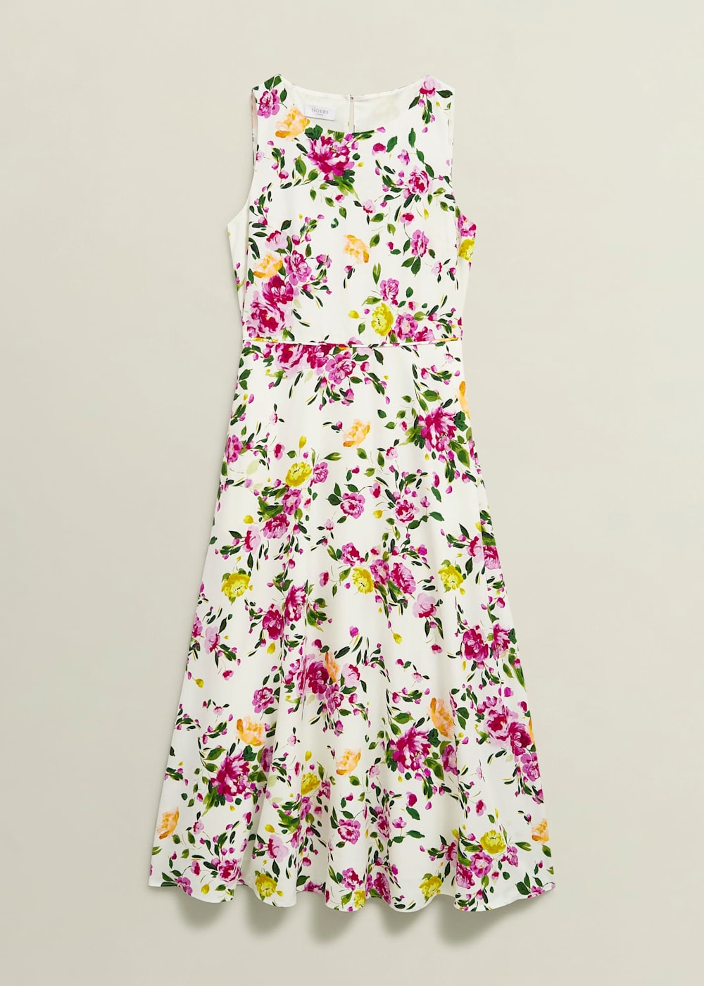 Hobbs Carly Linen Dress