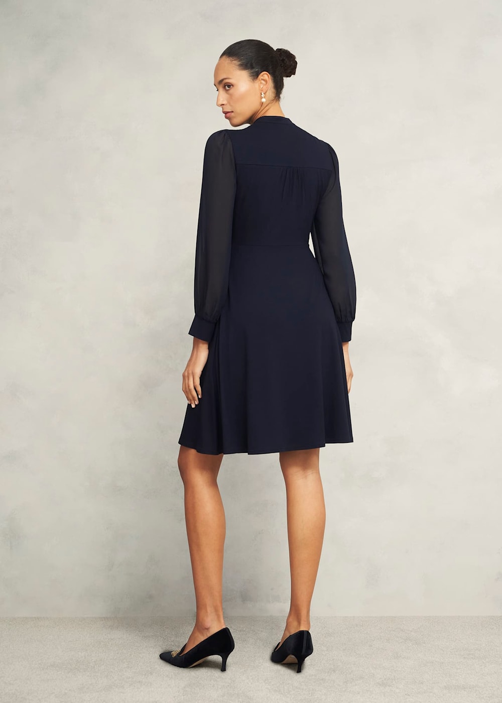 Liberty Jersey Dress Hobbs UK