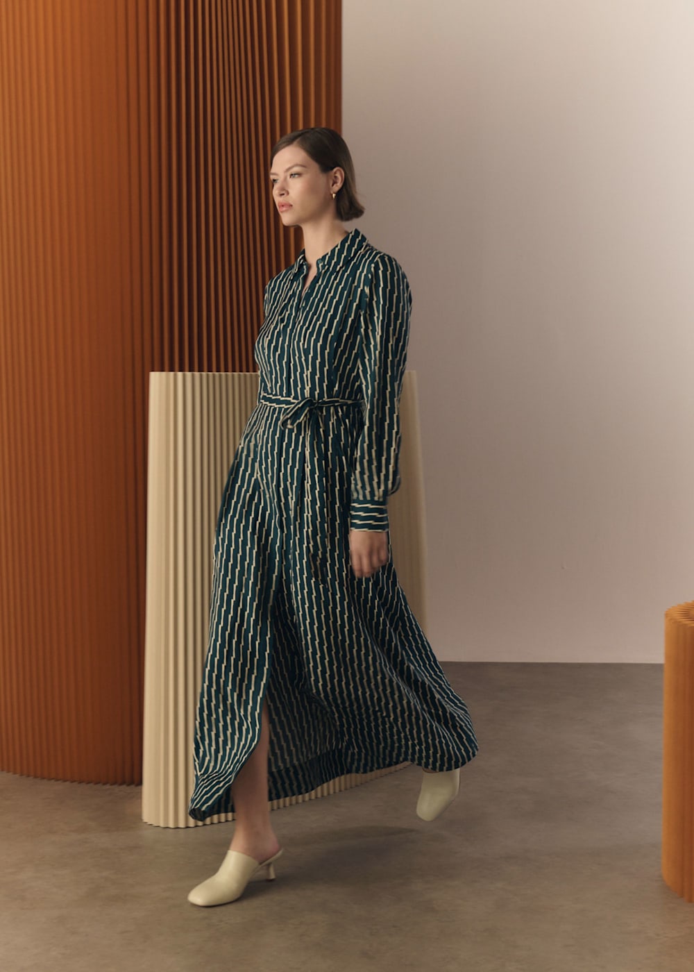 Serpentine Shirt Dress | Hobbs US | Serpentine Shirt Dress | Hobbs US |
