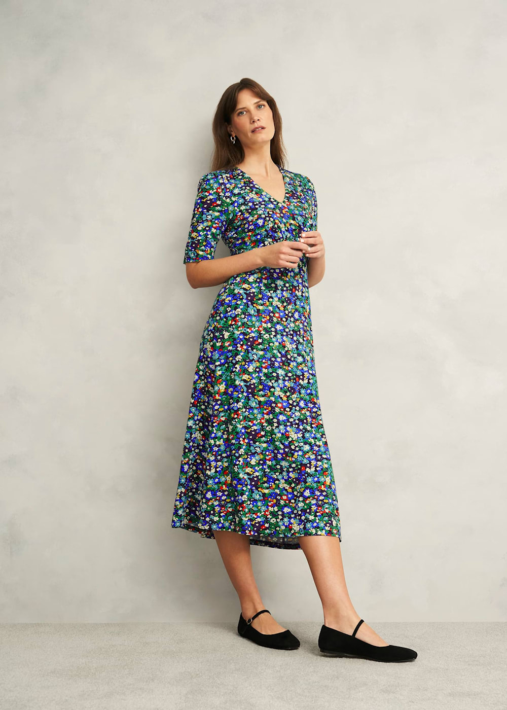 Hobbs Coralie Jersey Dress
