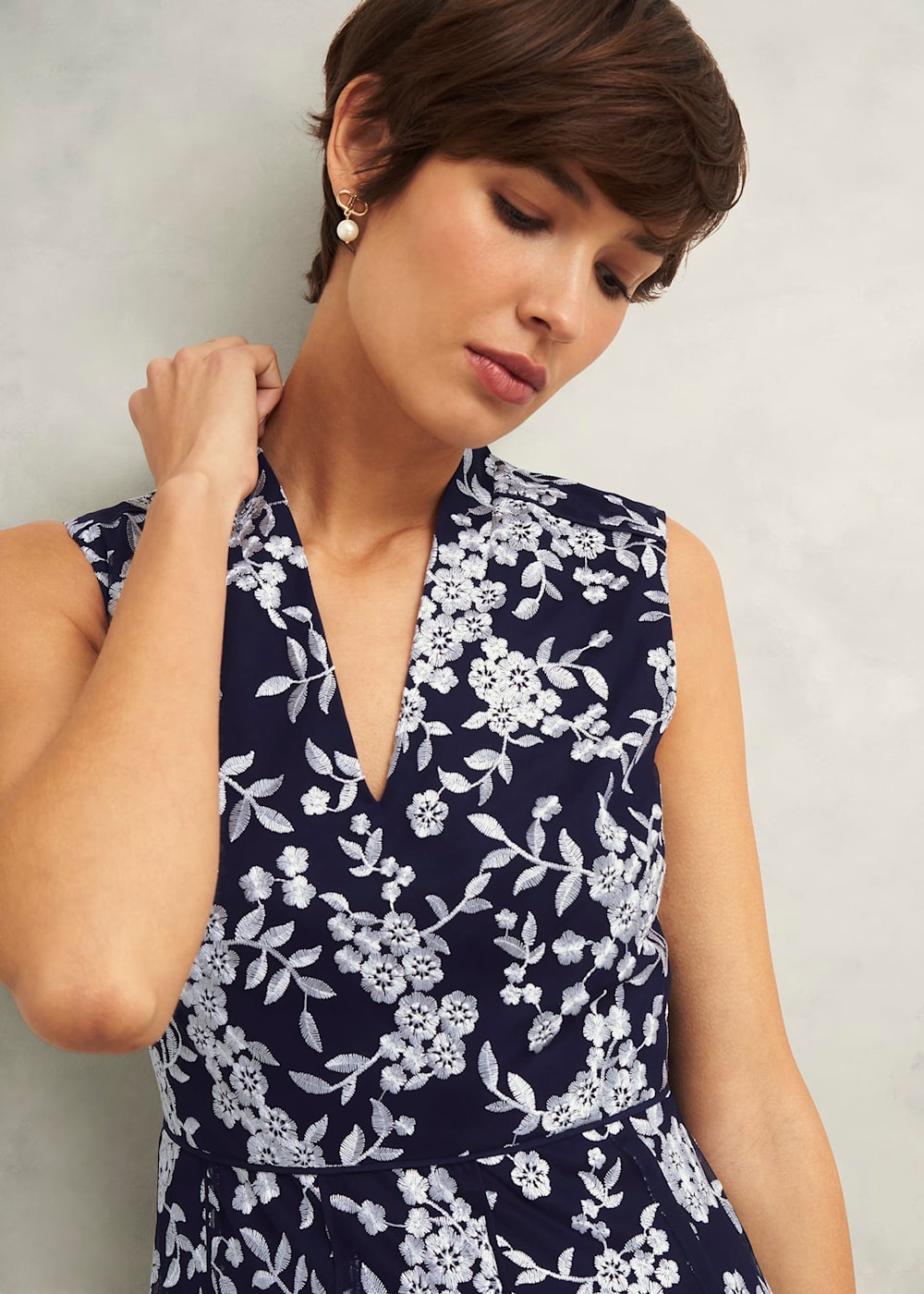 Quin Embroidered Dress | Hobbs US | Quin Embroidered Dress | Hobbs US |