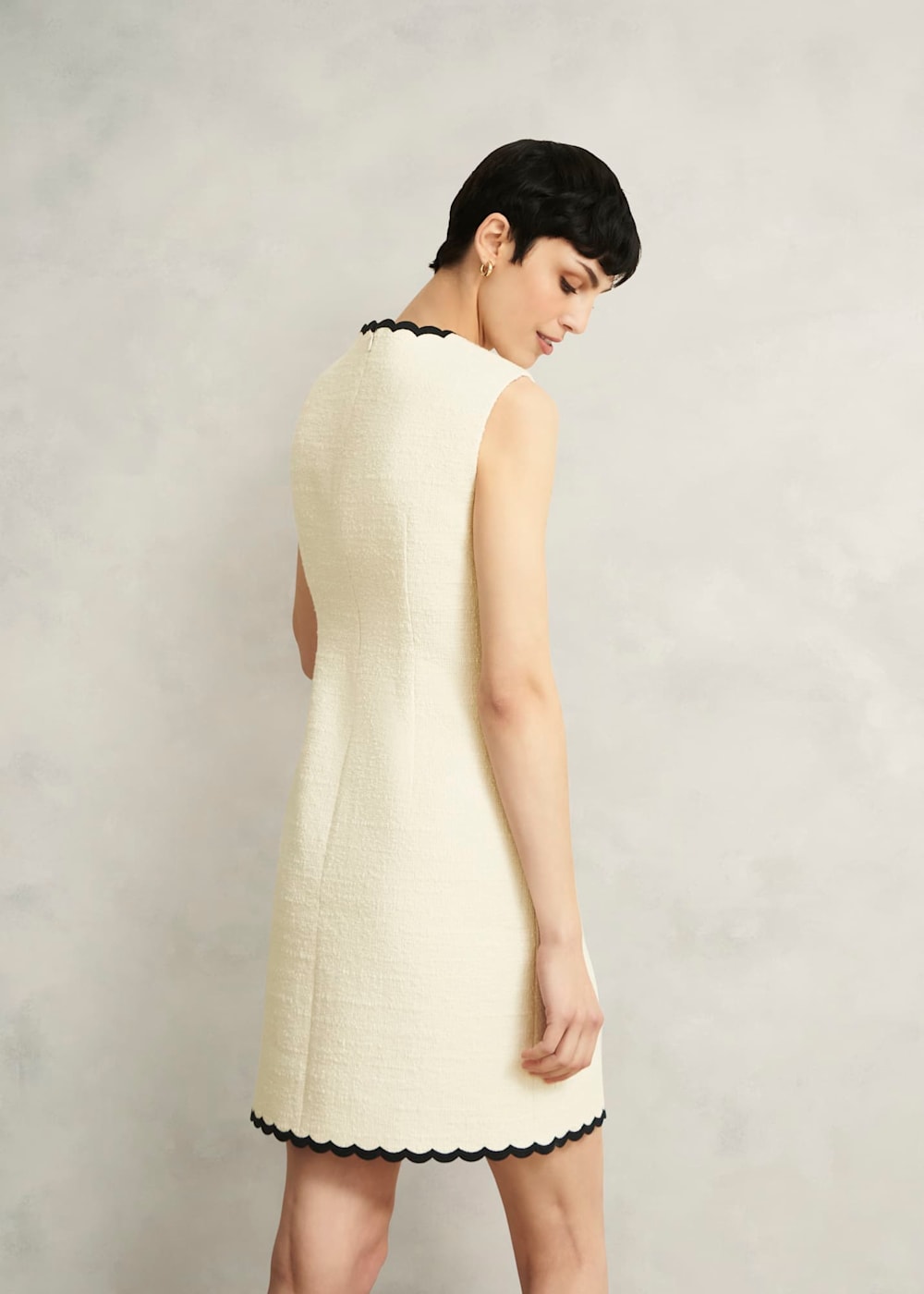 Laskett Boucle Mini Dress | Hobbs US |