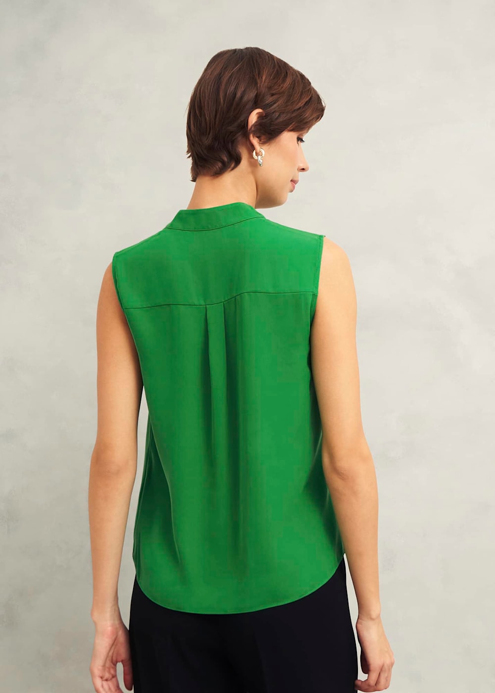Hobbs Poppy Blouse Green Hobbs Poppy Blouse Green