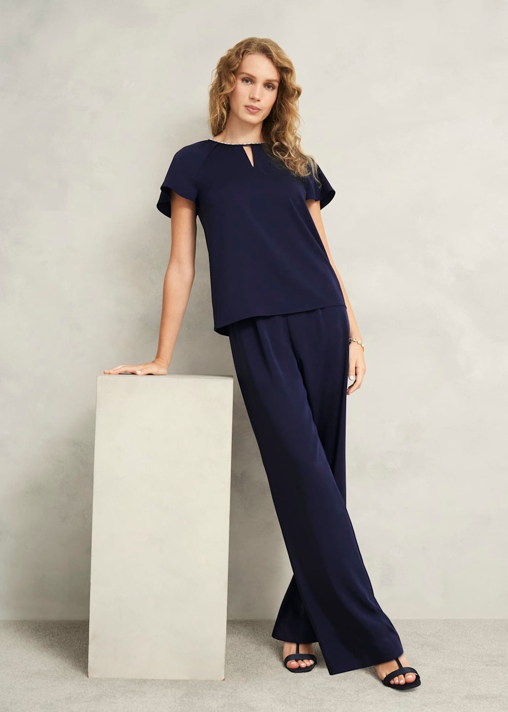 suspenders wide pants – louren store