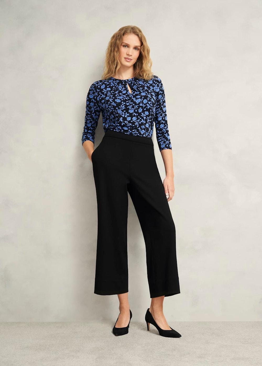 Hobbs Dina Crop Trousers Hobbs Dina Crop Trousers