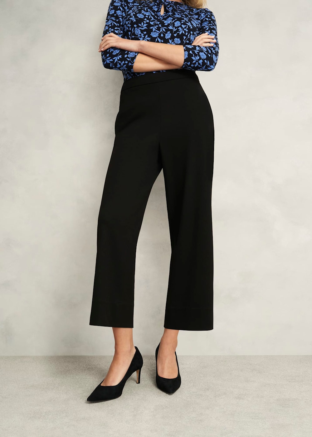 Hobbs Dina Crop Trousers Hobbs Dina Crop Trousers