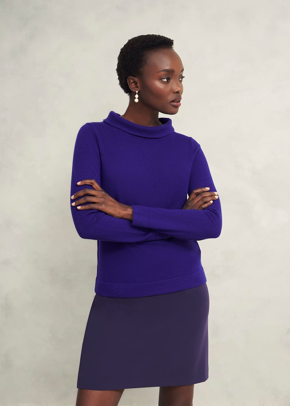 Audrey Wool Cashmere Sweater Hobbs US