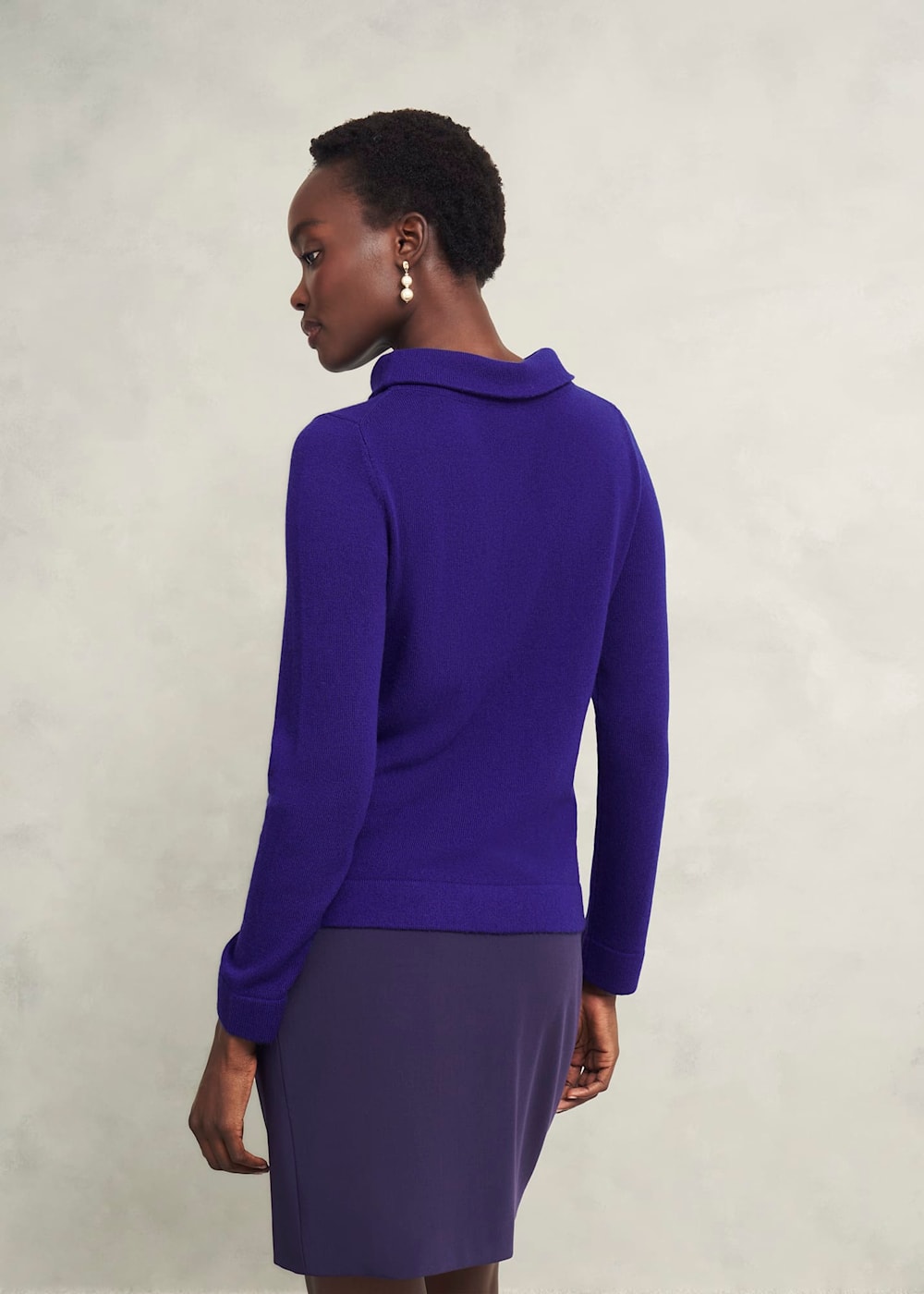 Audrey Wool Cashmere Jumper Hobbs UK