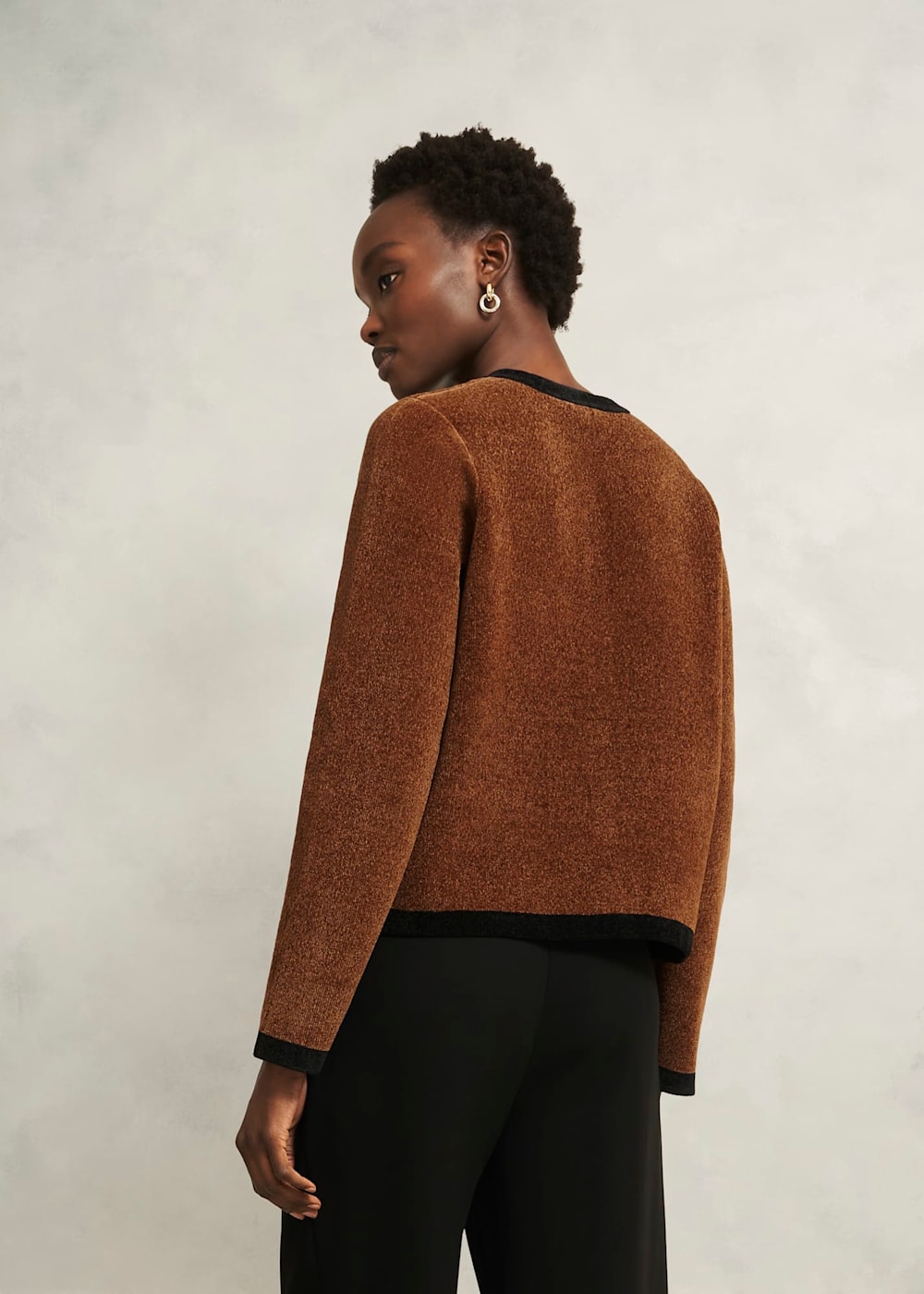 古典 | Jacket Knitted Bryony Hobbs | US トップス